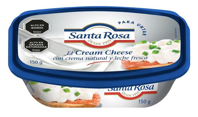Oferta de Queso crema Santa Rosa cheese soft 150 g por $2850 en Unimarc