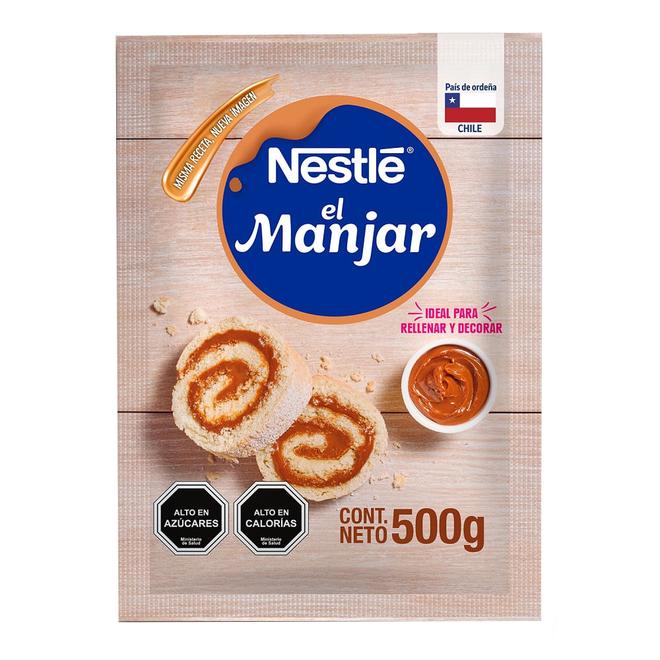 Oferta de Manjar Nestlé bolsa 500 g por $2990 en Unimarc