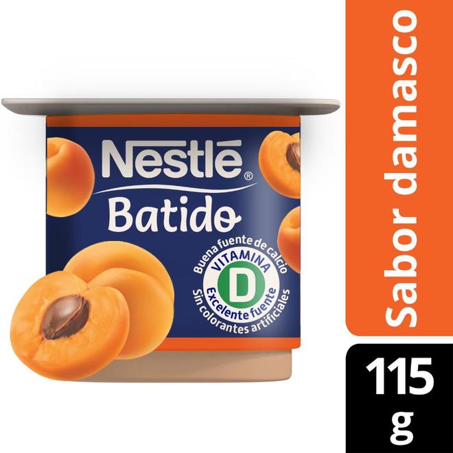 Oferta de Yoghurt batido Nestlé damasco 115 g por $280 en Unimarc