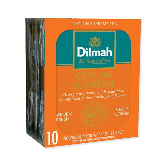 Oferta de Té Dilmah ceylon supreme 10 bolsitas por $2880 en Unimarc