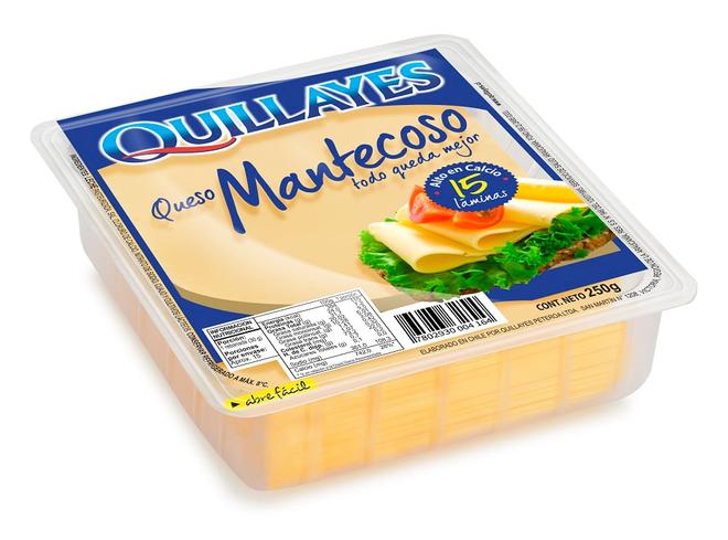 Oferta de Queso mantecoso Quillayes laminado 250 g por $3590 en Unimarc