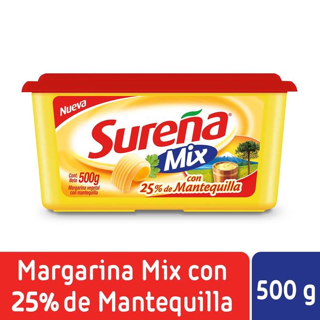 Oferta de Margarina Sureña mix pote 500 g por $3680 en Unimarc