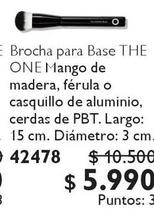 Oferta de The One - Brocha Para Base por $5990 en Oriflame