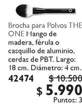Oferta de The One - Brocha Para Polvos por $5990 en Oriflame
