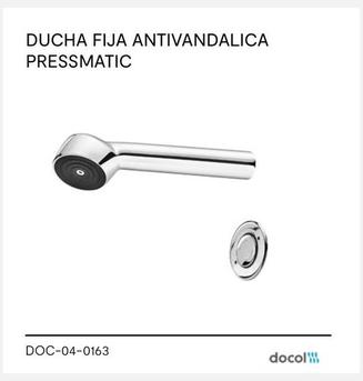 Oferta de Ducha Fija Antivandalica Pressmatic en Mk